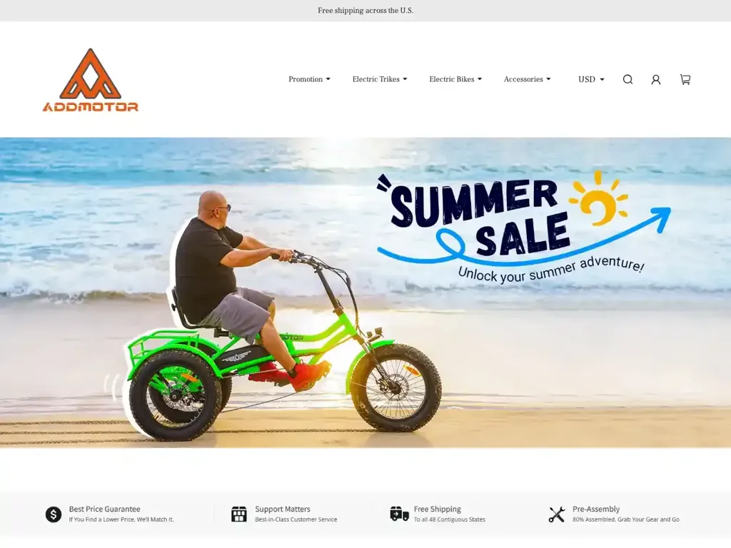 Screenshot of Addmostore.shop taken on Saturday the 19th of July 2025