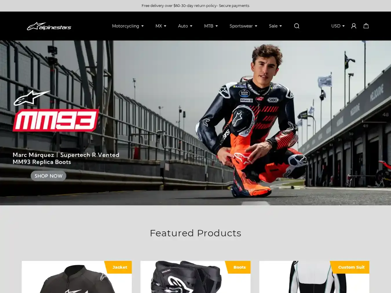 Alpinestarsvip-jp.shop Fraudulent Non-Delivery website.