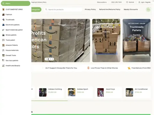 Americanliquidatorspallets.com