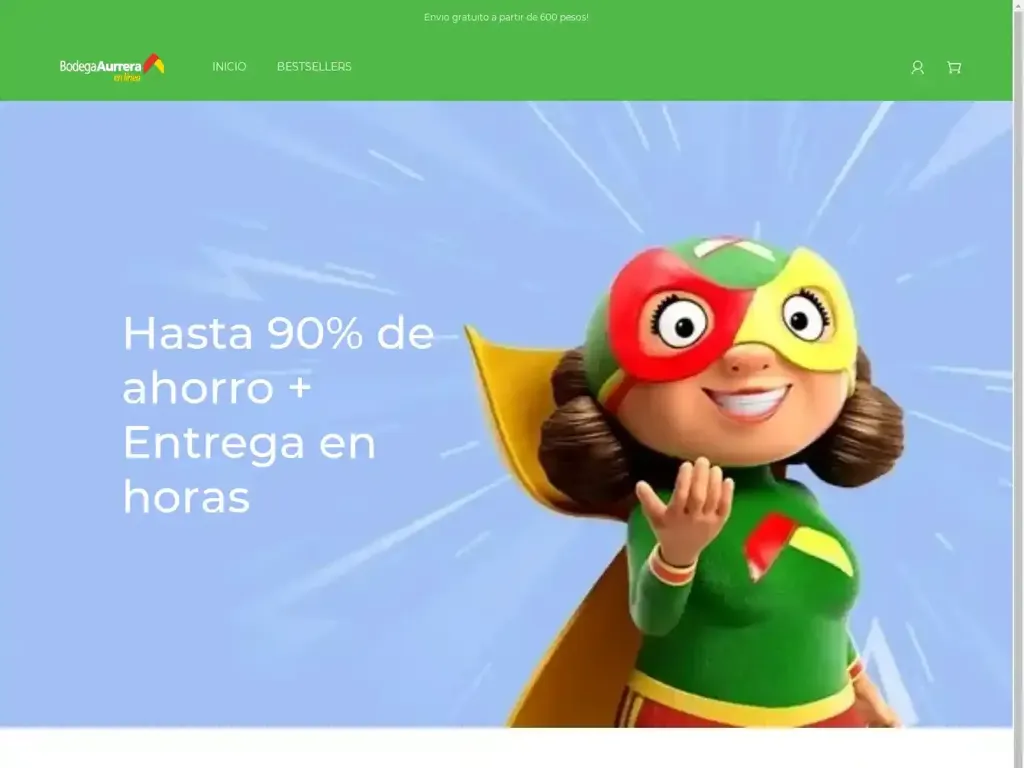 Screenshot of Aurrerasale-mx.com taken on Friday the 30th of August 2024