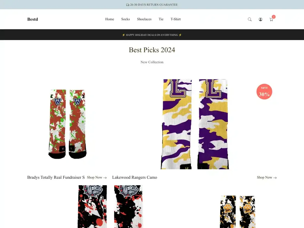 Screenshot of Bestdeal1994.shop taken on Monday the 23rd of December 2024