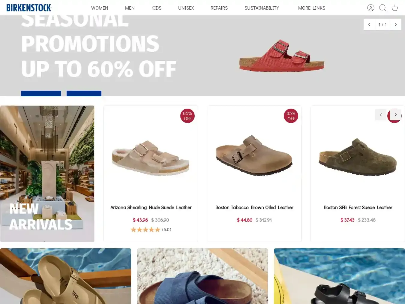 Birkenstockshoot.com Fraudulent Non-Delivery website.