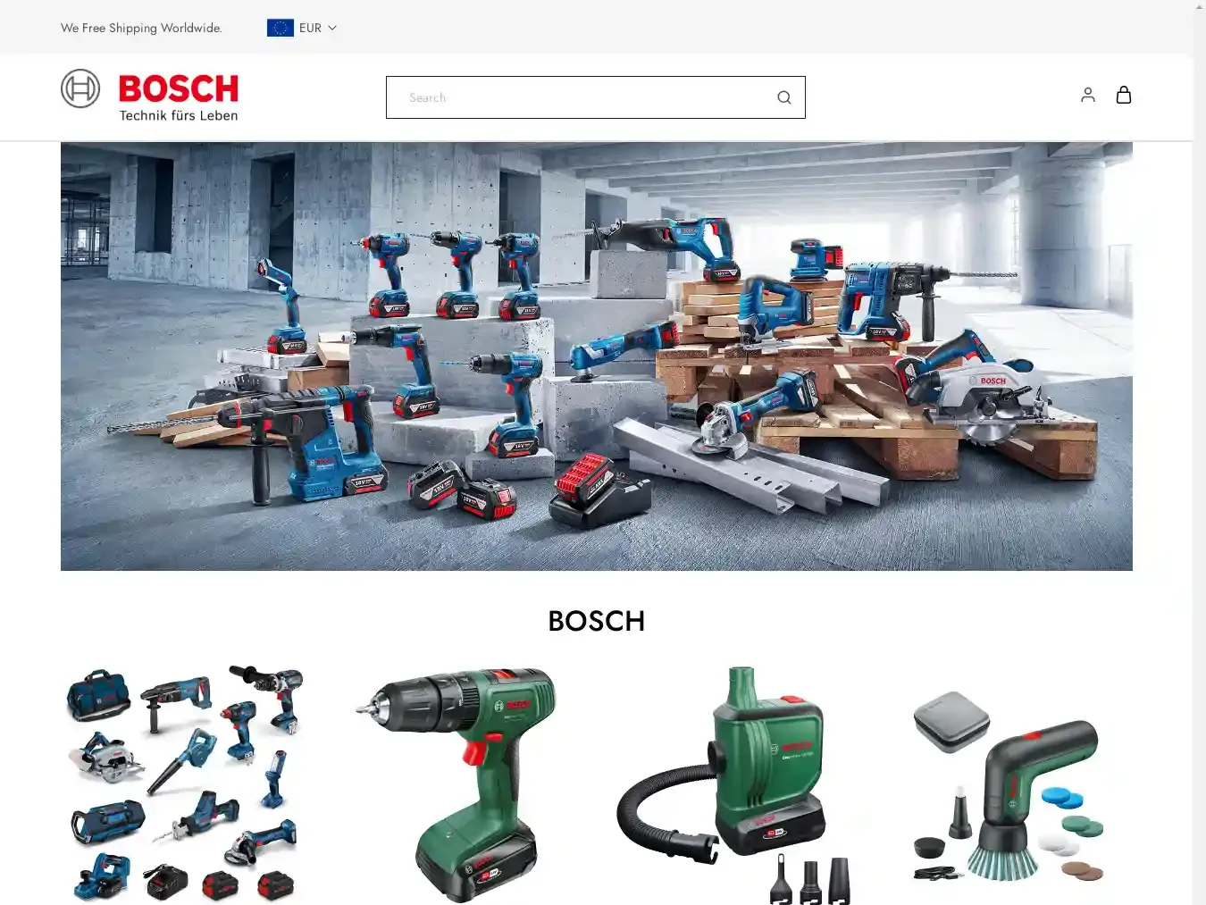 Boschdiy.shop Fraudulent Non-Delivery website.