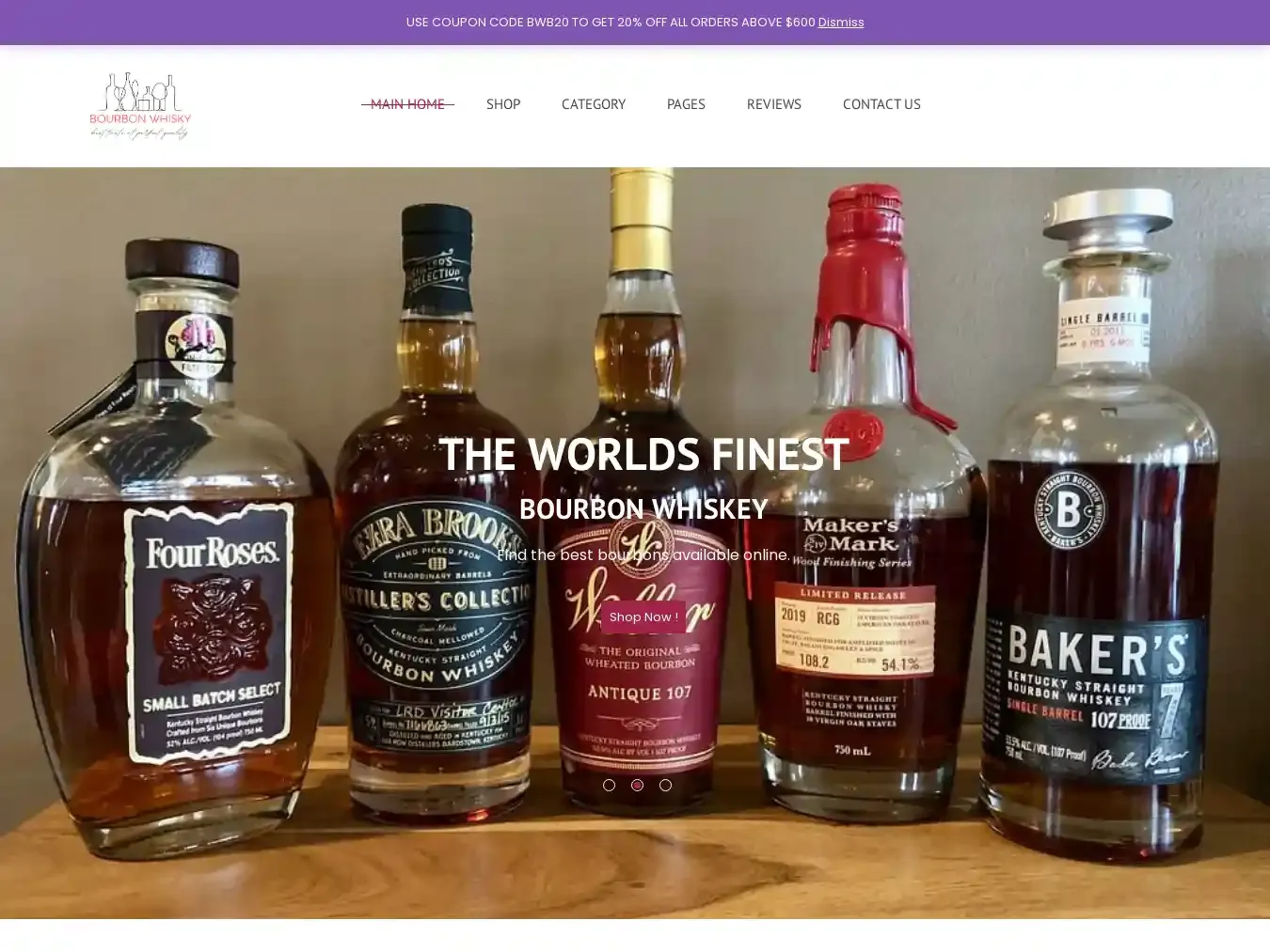 Bourbonwhiskybrands.com Fraudulent Whisky website.