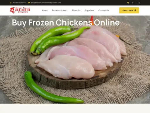 Brazilfrozenchickenexporters.com
