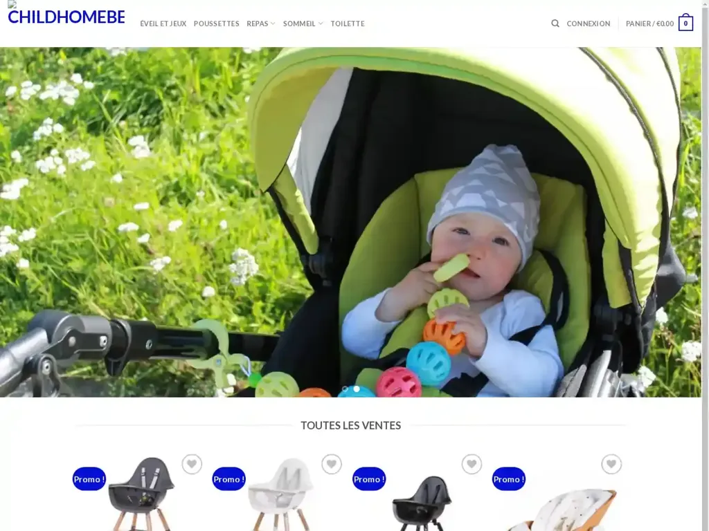 Screenshot of Childhomebebe.com taken on Wednesday the 26th of June 2024