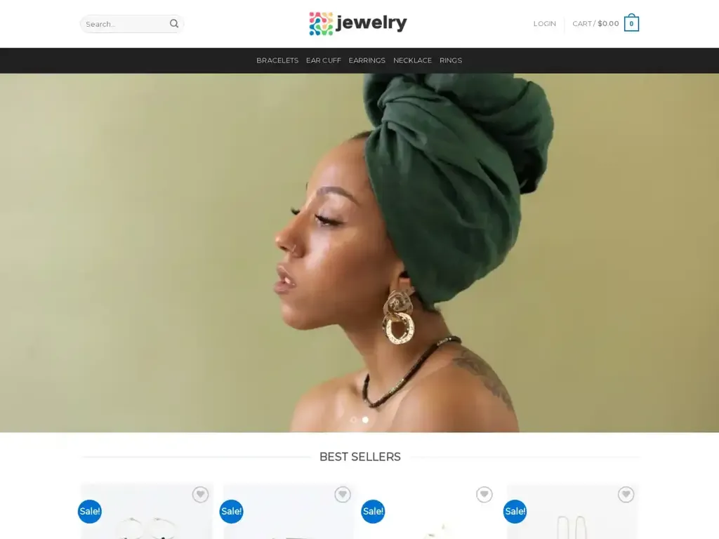 Screenshot of Classicusjewelry.com taken on Tuesday the 9th of January 2024
