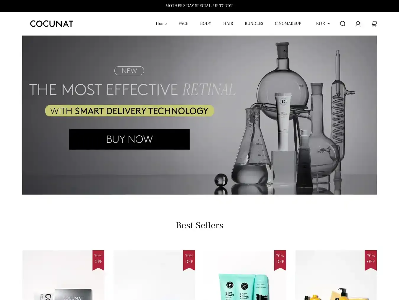 Cocunat-eu.shop Fraudulent Non-Delivery website.