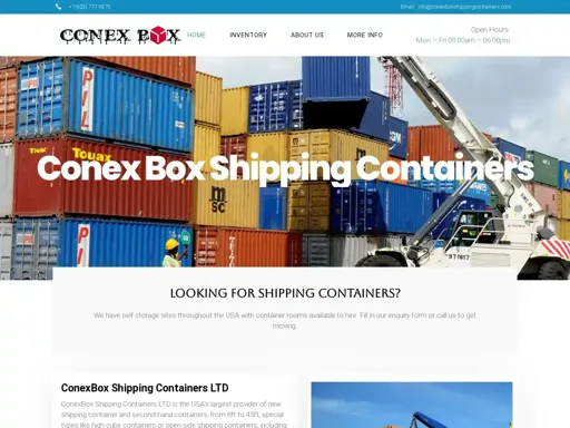 Conexboxshippingcontainers.com