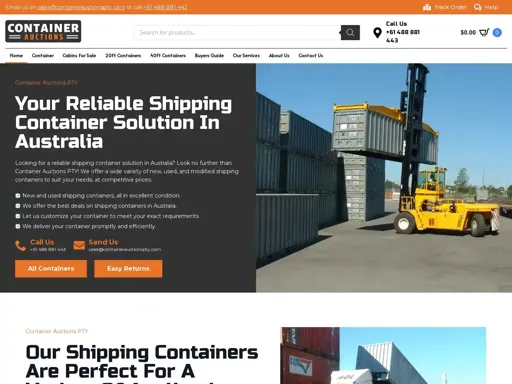 Containerauctionspty.com