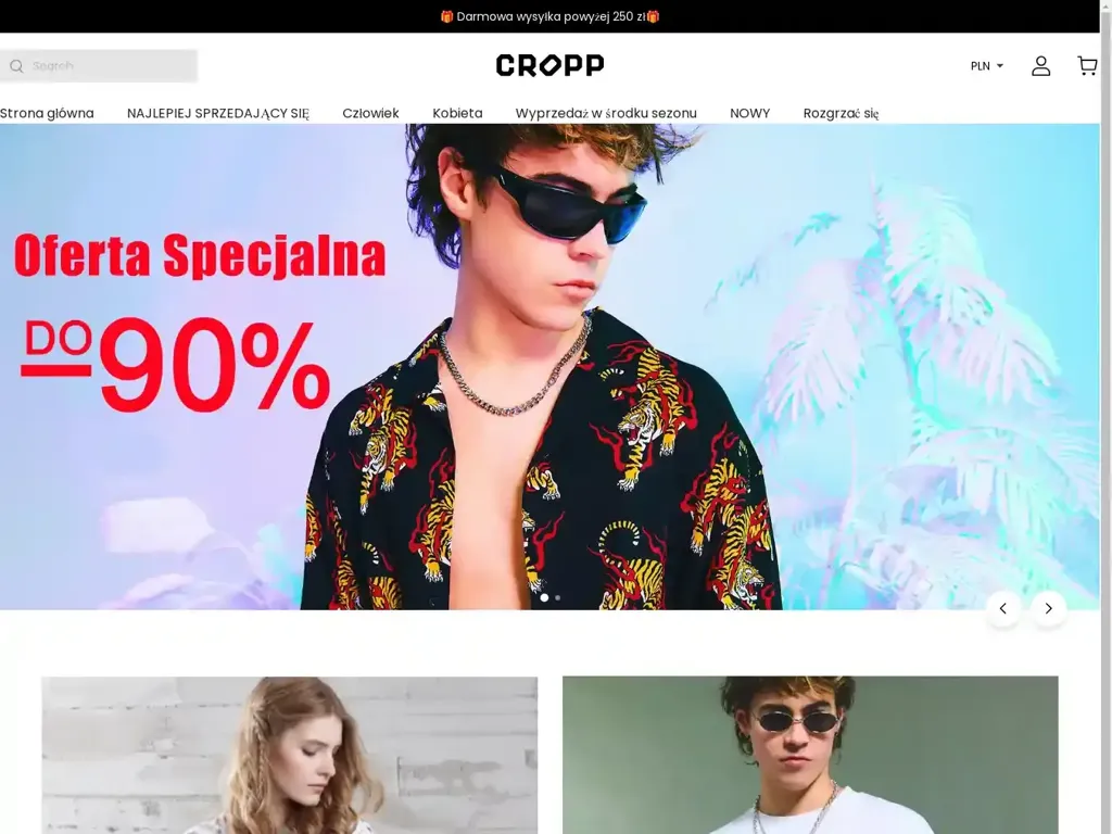 Screenshot of Crocloth.com taken on Tuesday the 7th of May 2024