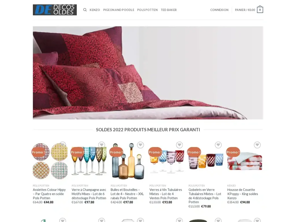 Screenshot of Decosoldes.com taken on Wednesday the 26th of June 2024