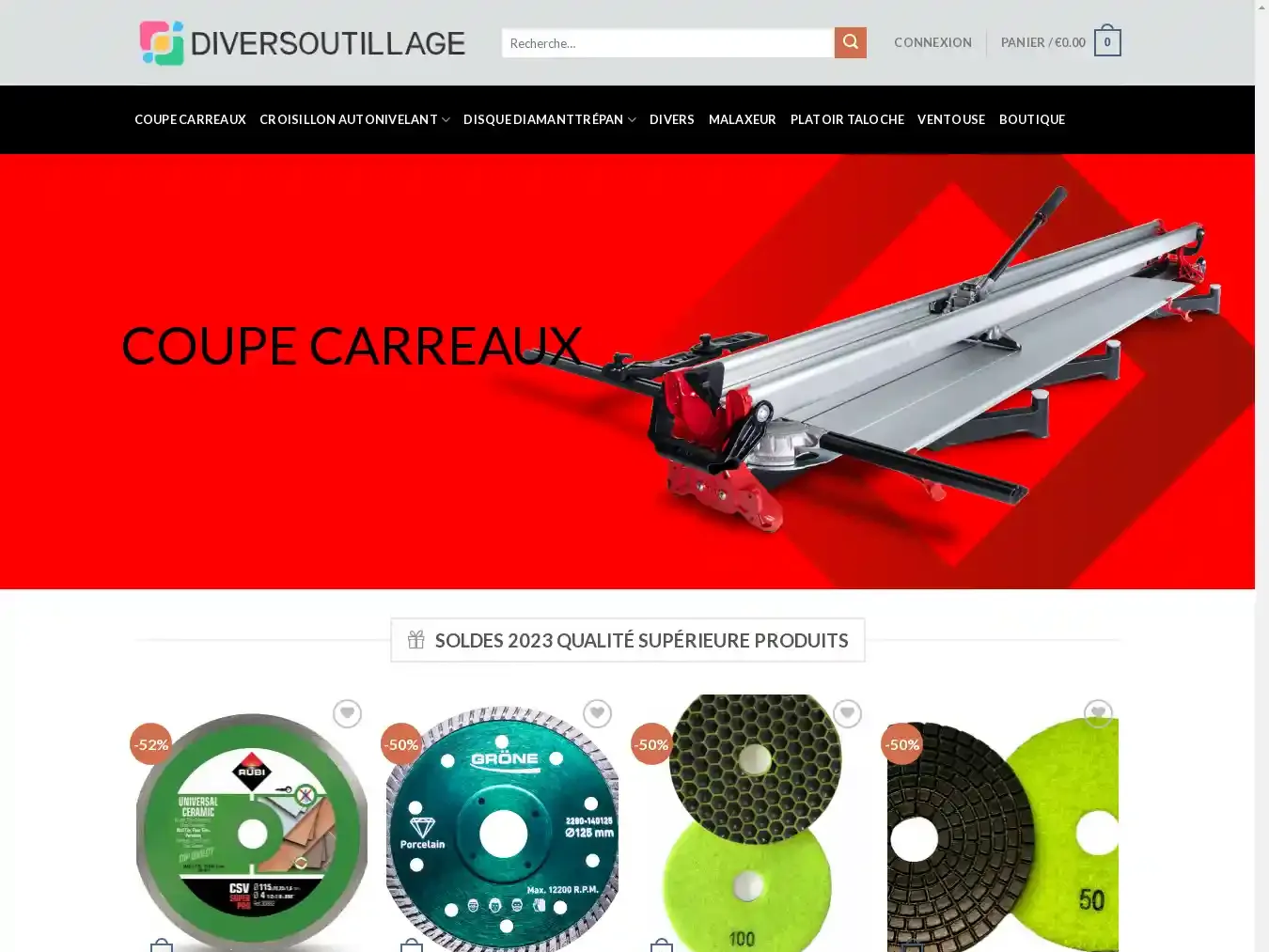 Diversoutillage.com Fraudulent Non-Delivery website.