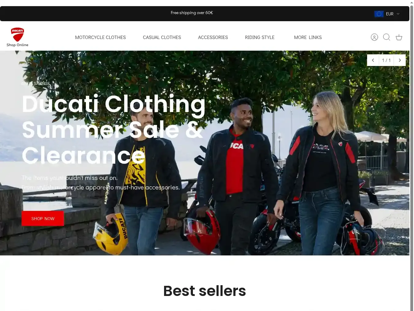 Ducaticlothingsale.shop Fraudulent Non-Delivery website.