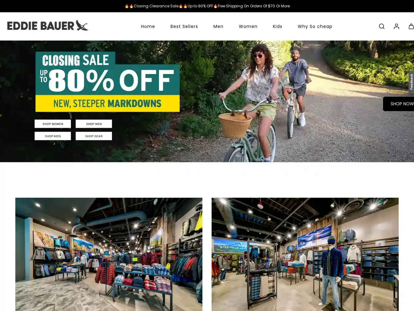 Eddiebauerus.shop Fraudulent Non-Delivery website.