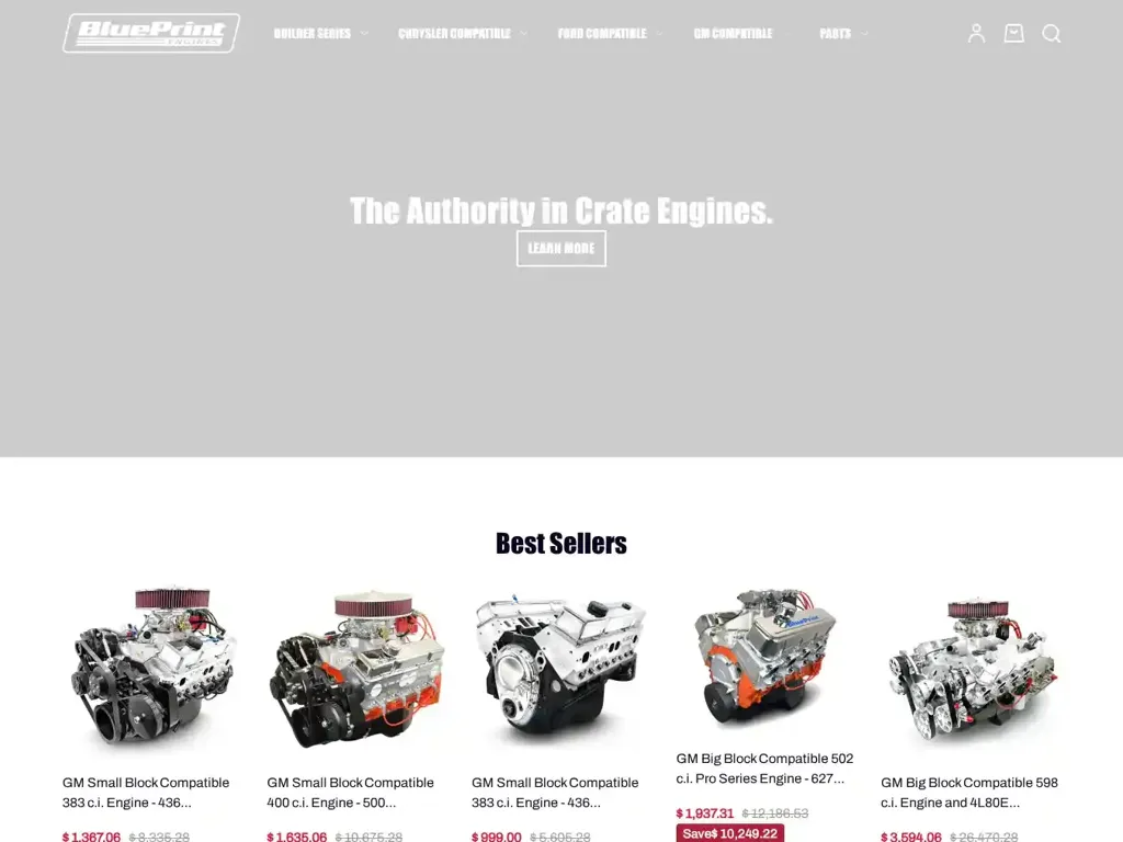 Screenshot of Engineus.shop taken on Thursday the 17th of July 2025