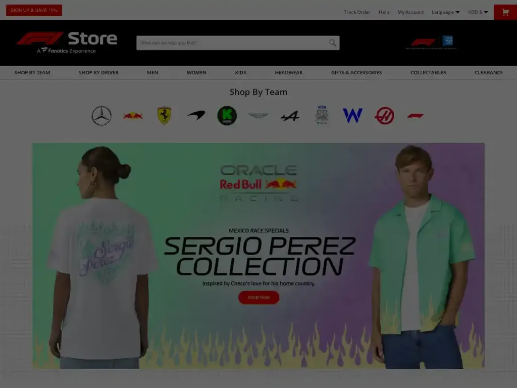 Screenshot of Eu-f1store4-formula1.shop taken on Wednesday the 2nd of October 2024