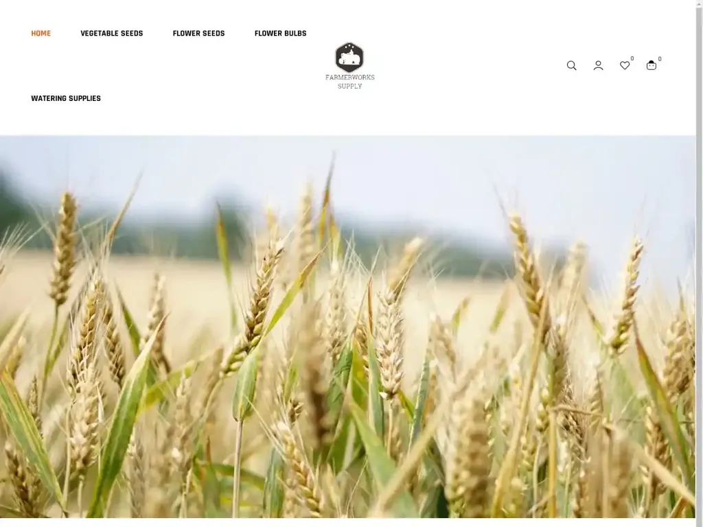 Screenshot of Farmerworkssupply.com taken on Monday the 10th of June 2024