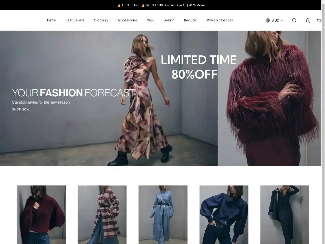 Fashionclothau.shop Fraudulent Non-Delivery website.