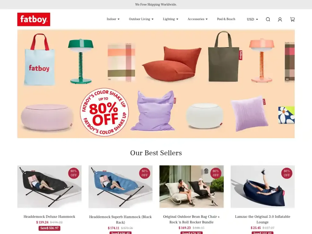 Screenshot of Fatboyonline.store taken on Saturday the 19th of July 2025