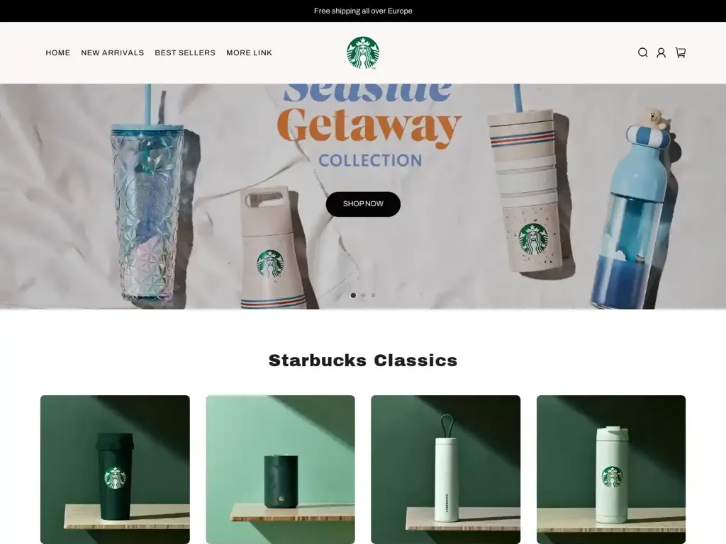 Screenshot of Fr-starbucks.com taken on Tuesday the 7th of May 2024