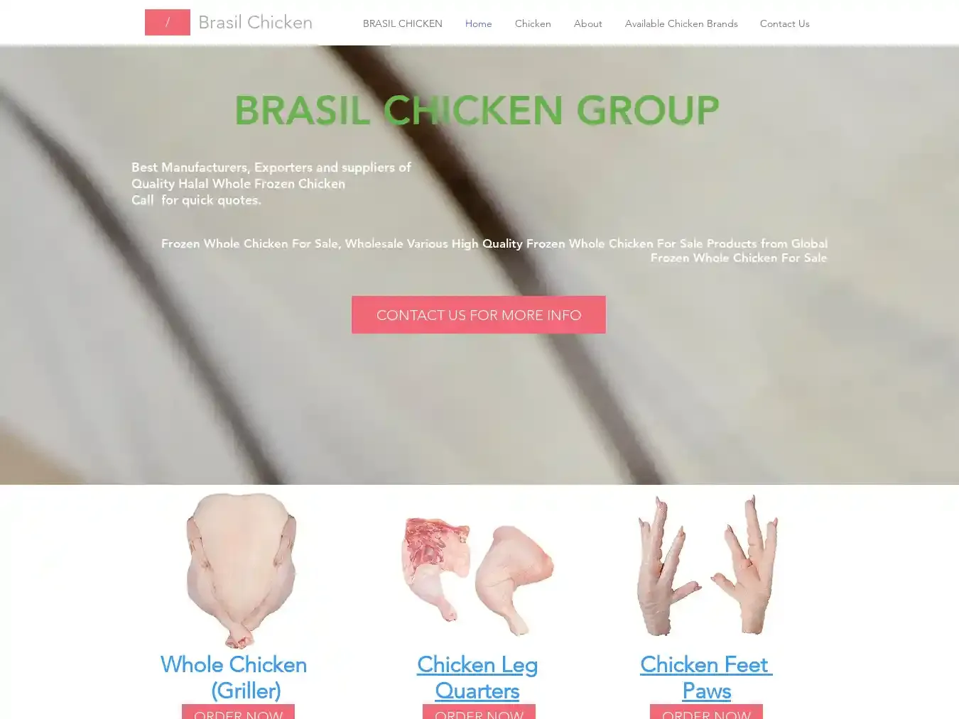 Frozenchickengroup.com Fraudulent Commodity website.