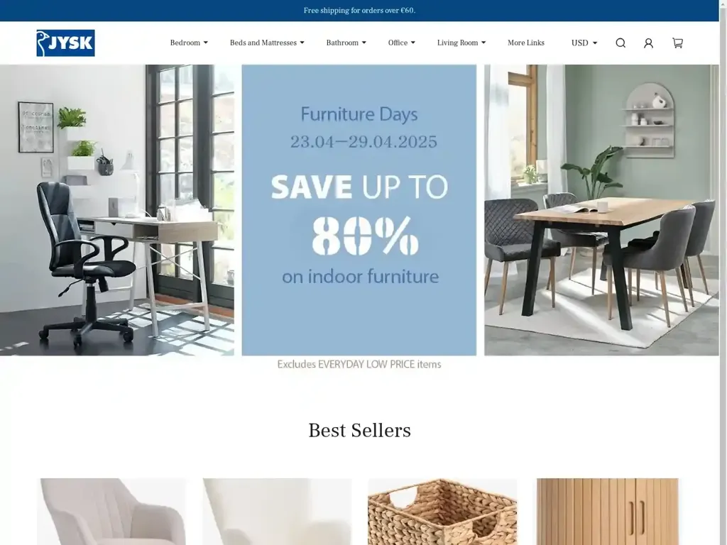 Screenshot of Furniture-store.shop taken on Sunday the 4th of May 2025