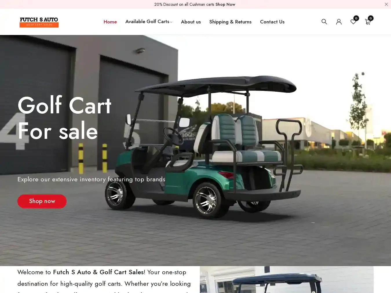 Futchsautogolfcartsales.com Fraudulent Non-Delivery website.