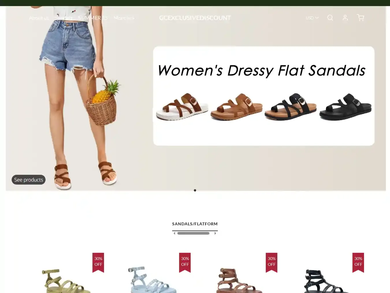 Gcexclusivediscount.com Fraudulent Non-Delivery website.