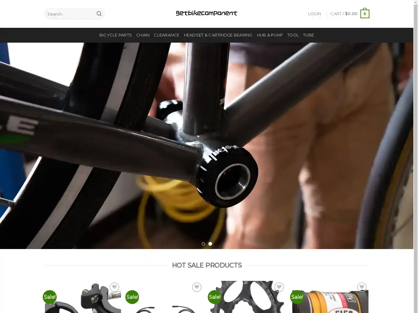 Getbikecomponent.com Fraudulent Non-Delivery website.