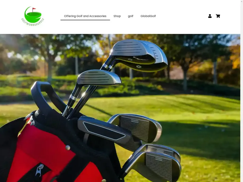 Screenshot of Golfworkssupply.com taken on Monday the 10th of June 2024