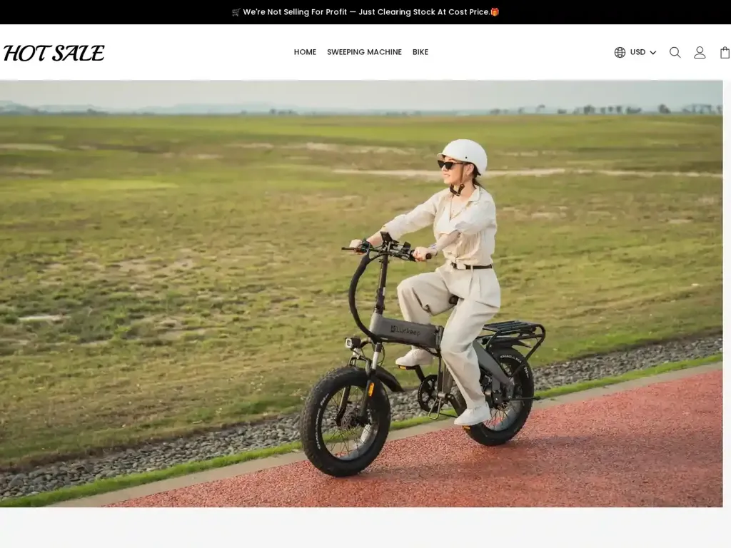 Screenshot of Hotsellingofficial.com taken on Tuesday the 17th of June 2025