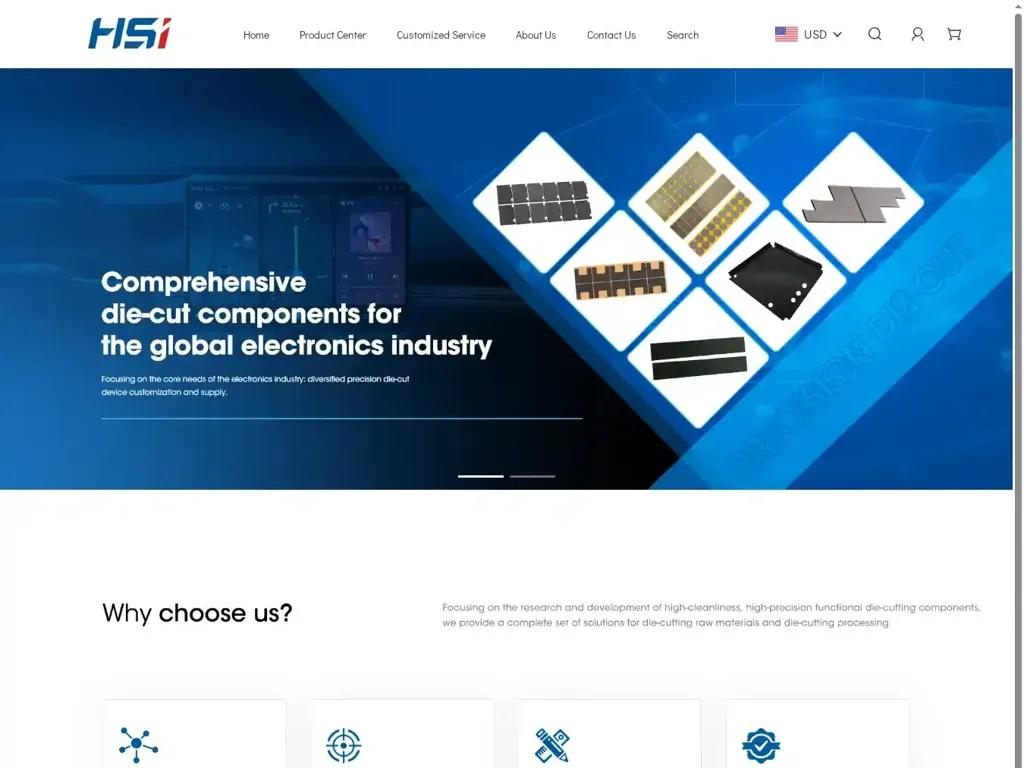Screenshot of Hsxydiecut.com taken on Tuesday the 19th of August 2025