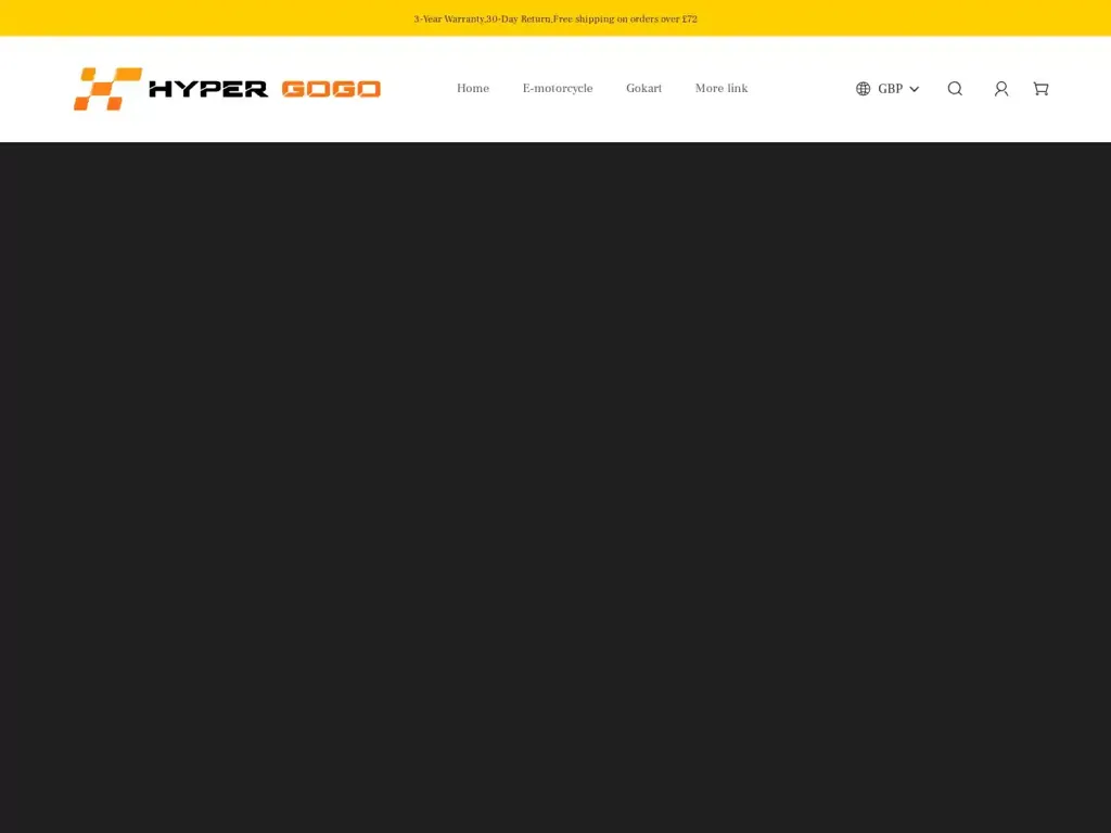 Screenshot of Hypergogostore.shop taken on Friday the 5th of April 2024