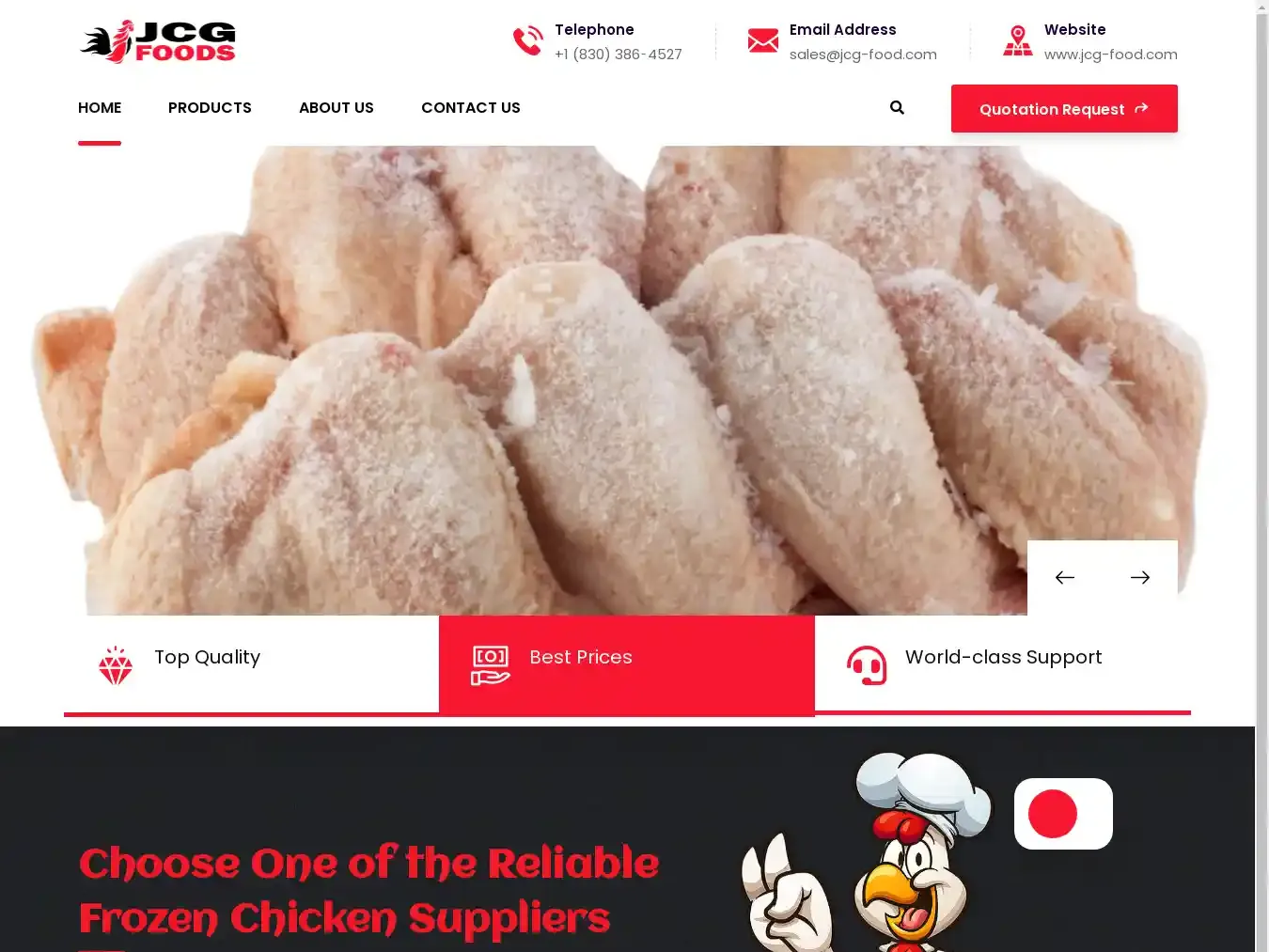 Jcg-food.com Fraudulent Non-Delivery website.