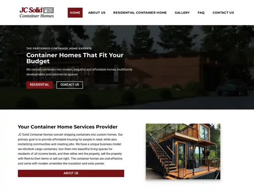 Jcsolidcontainerhomes.com