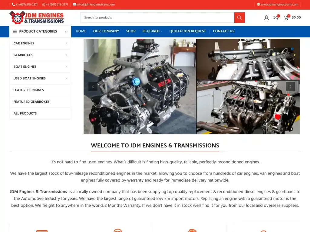 Screenshot of Jdmenginestrans.com taken on Saturday the 27th of July 2024