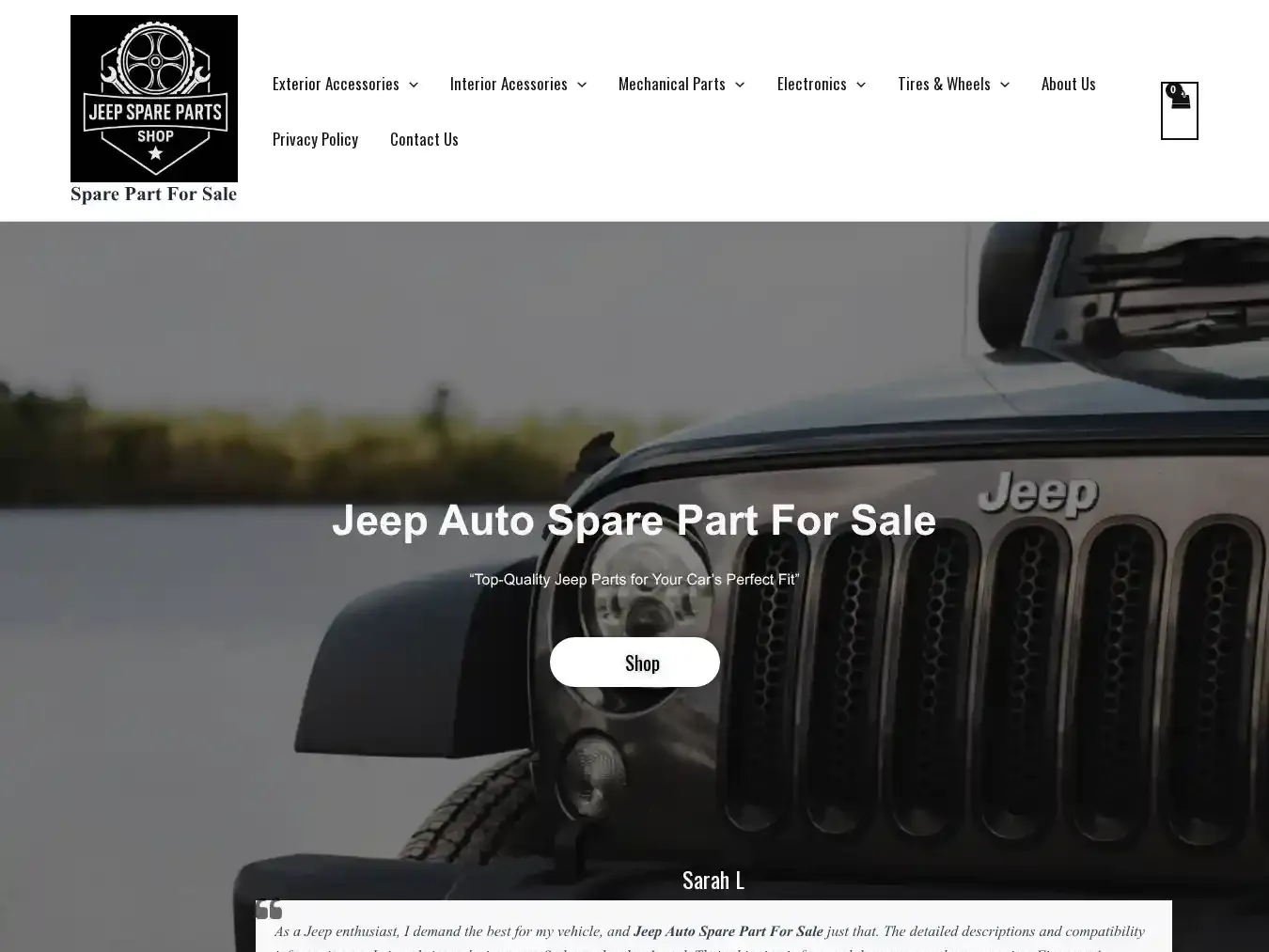 Jeepautosparepartsforsale.com Fraudulent Non-Delivery website.