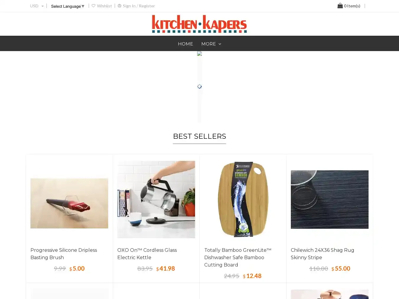 Kitchenkaperstop.shop Fraudulent Non-Delivery website.