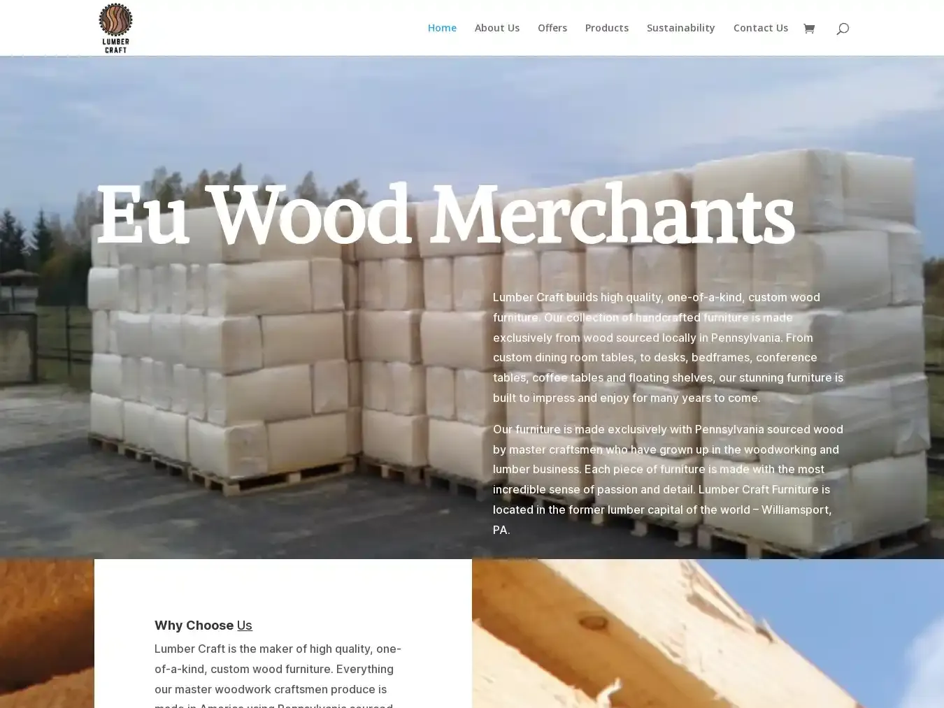 Lumber-craft.com Fraudulent Non-Delivery website.