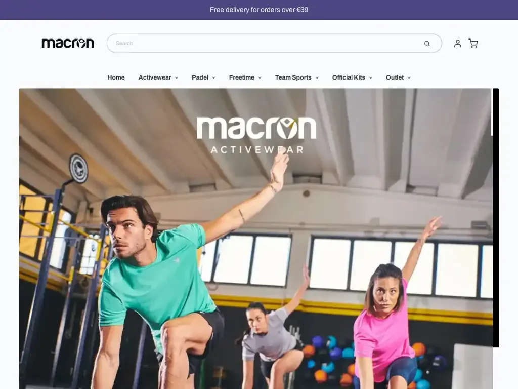 Screenshot of Macroneushop.com taken on Saturday the 28th of September 2024