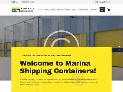 Marinashippingcontainers.com