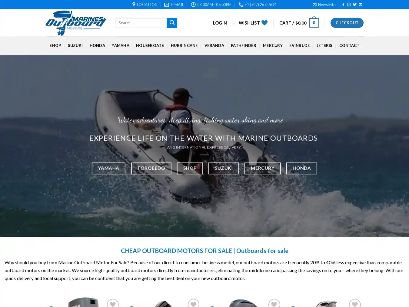 Marineoutboardsmotors.com Fraudulent Non-Delivery website.