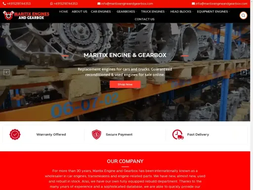 Maritixengineandgearbox.com
