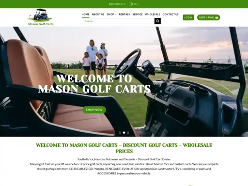 Masongolfcarts.com