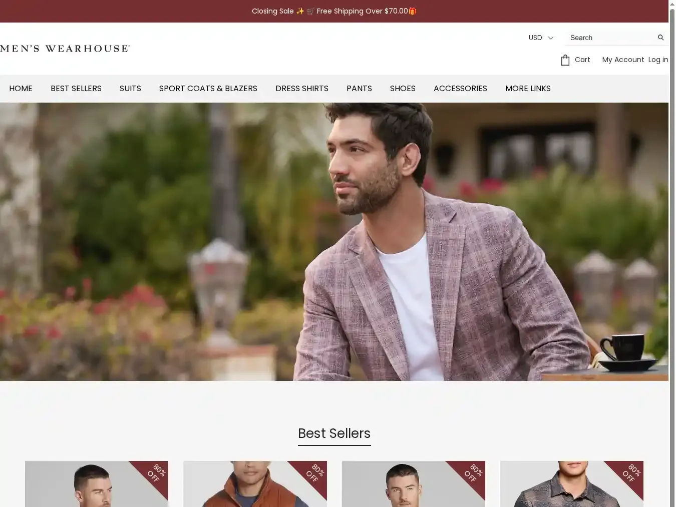 Menswearhouseofficial.com Fraudulent Non-Delivery website.