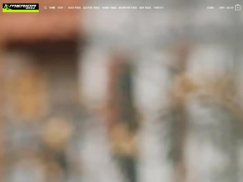 Screenshot of Meridabikes247.com taken on Thursday the 4th of January 2024