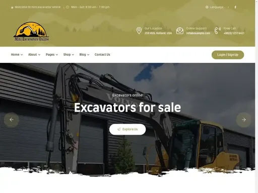 Miniexcavatoronline.com