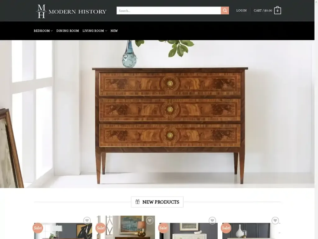 Screenshot of Modernfurnitureus.com taken on Wednesday the 26th of June 2024