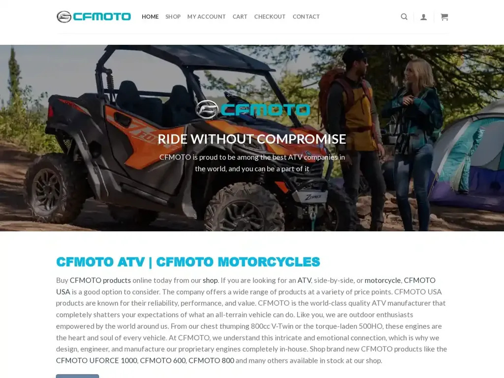 Screenshot of Motorcyclesshopusa.com taken on Friday the 26th of April 2024